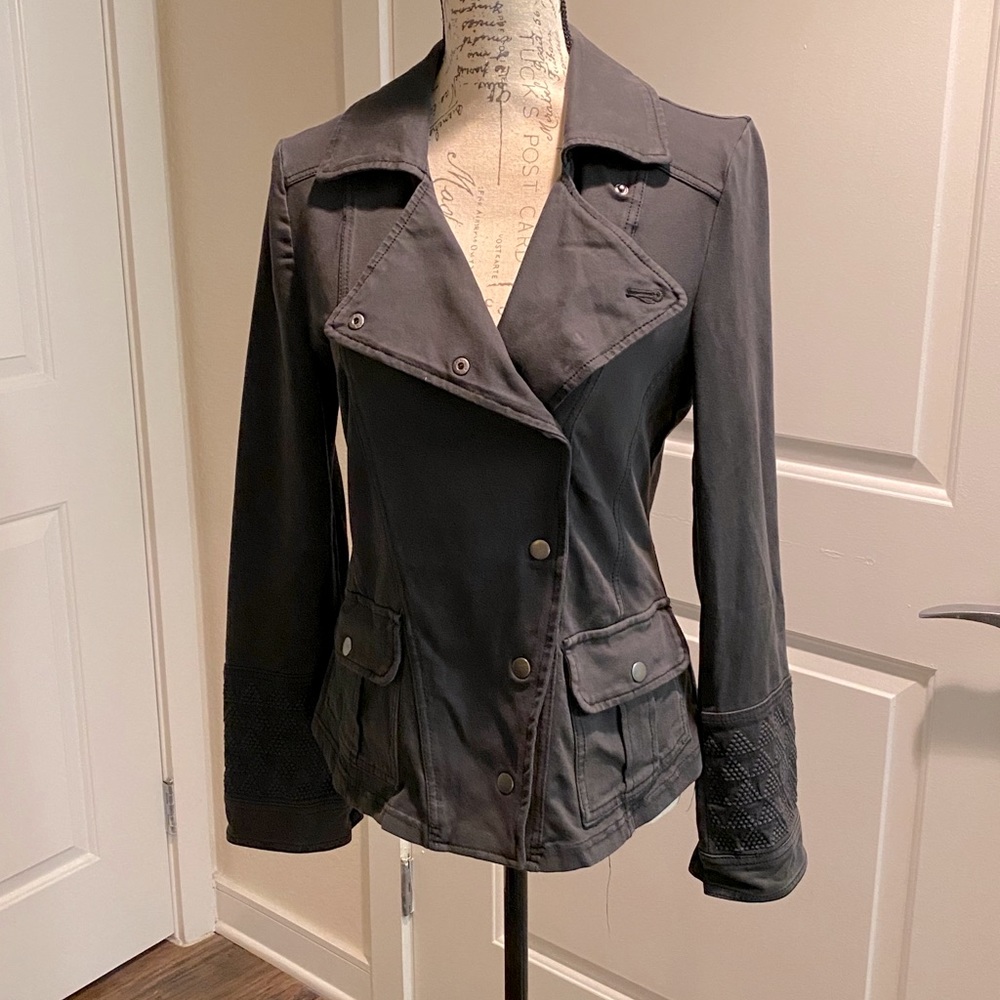 Anthropologie Blue/Grey jacket/Blazer.